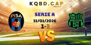 Pisa Vs Sassuolo